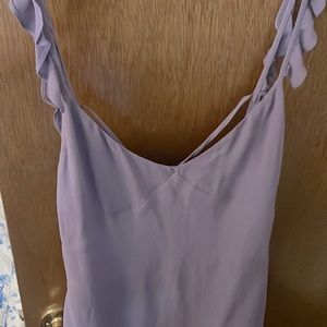 Reformation purple mini dress sz 8